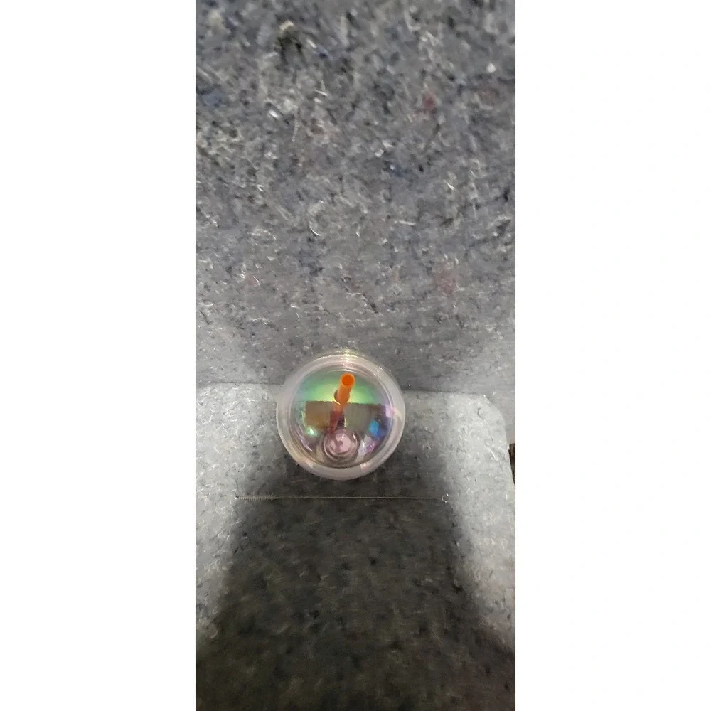 Starbucks Rainbow Swirl Cold Cup Tumbler With Dome Lid &‎ Orange Straw 24 Oz